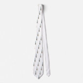 Abstract Cello Art Stropdas (Voorkant)