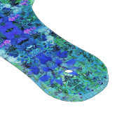 Abstract Chartreuse- en blauw-oliepatroon Snijplank (Hoek)