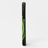 Abstract Chartreuse Heart iPhone5 hoesje Personali (Achterkant/links)