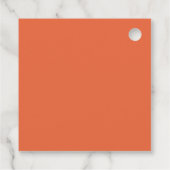 Abstract Checker Roze Aangepaste Baby Shower Dank Bedankjes Labels (Achterkant)