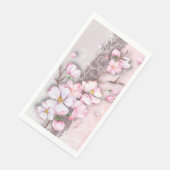 Abstract Cherry Blossom Paper Gust Towel Servet (Hoek)