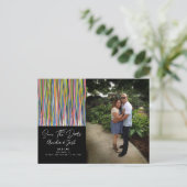 Abstract Chindi sparen het Briefkaart van de Foto  (Staand voorkant)