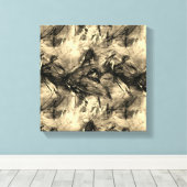 Abstract Chinees Rat Year Zodiac Birthday Canvas P (Insitu (Houten vloer))