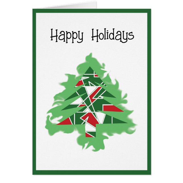 Abstract Christmas Tree (Voorkant)