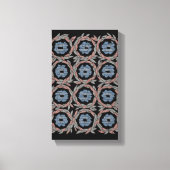 Abstract Chroma Bloom Canvas Afdruk (Voorkant)