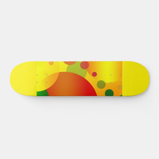 ABSTRACT CIRCLES Skateboard (Horizontaal)