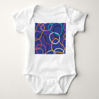  Abstract cirkelenbandenpatroon Romper