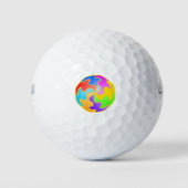 Abstract cirkelformulier golfballen (Voorkant)