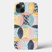 Abstract cirkelpatroon Case-Mate iPhone case (Achterkant)