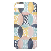 Abstract cirkelpatroon Case-Mate iPhone case (Achterkant)
