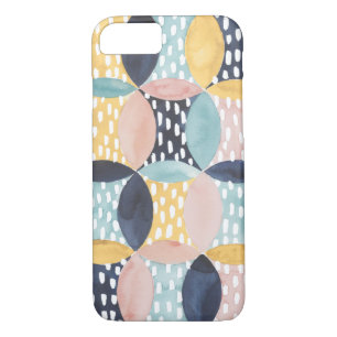 Abstract cirkelpatroon Case-Mate iPhone case
