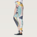 Abstract cirkelpatroon leggings<br><div class="desc">Abstract cirkelpatroon. Artiest: Grace Popp. Afbeelding-ID: 150359D.</div>