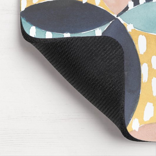 Abstract cirkelpatroon muismat (Hoek)