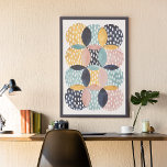 Abstract cirkelpatroon poster<br><div class="desc">Abstract cirkelpatroon. Artiest: Grace Popp. Afbeelding-ID: 150359D.</div>