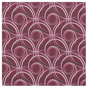 Abstract cirkelpatroon stof