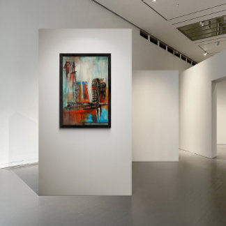 Abstract Cityscape  Perfect Poster