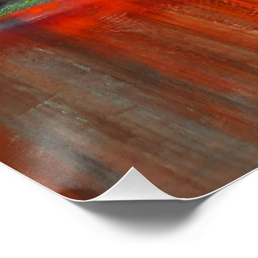 Abstract Cityscape Perfect Poster (Hoek)