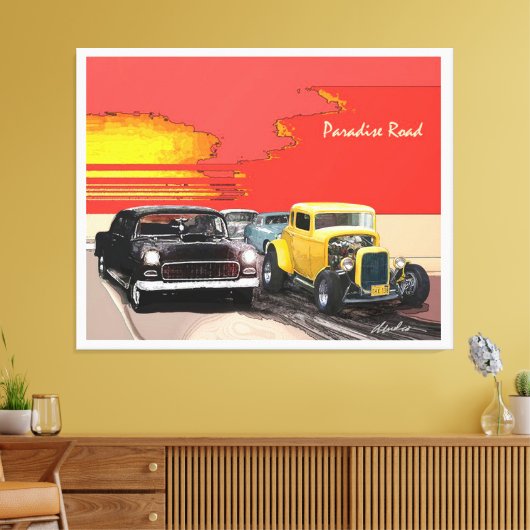 Abstract Classic Art Shape Canvas Afdruk (Insitu (Woonkamer))