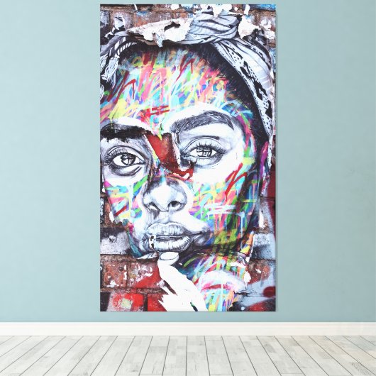 Abstract Classic Art Shape Canvas Afdruk (Insitu (Houten vloer))