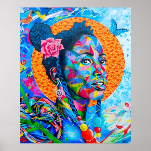 Abstract Classic Art Shape Poster (Voorkant)