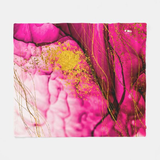 Abstract clouds-ART. Transparent creativity. Maste Fleece Deken (Voorkant (Horizontaal))