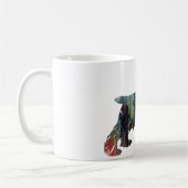 Abstract Cocker spaniel Silhouette Koffiemok (Links)