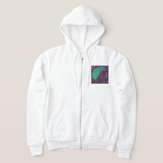 Abstract Collage Full Zip Hoodie (Laagn)