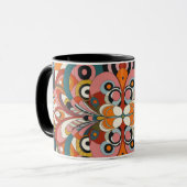 abstract color kluis mug mok (Voorkant links)