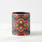 abstract color kluis mug mok (Midden)