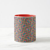 abstract color kluis mug mok (Midden)