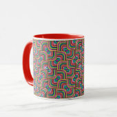 abstract color kluis mug mok (Voorkant links)