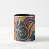 abstract color kluis mug mok (Midden)