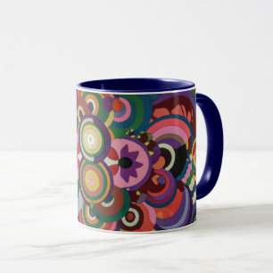 abstract color kluis mug mok