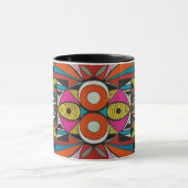 abstract color kluis mug mok (Midden)