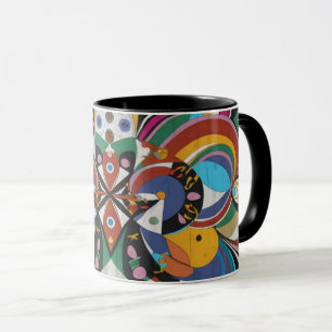abstract color kluis mug mok