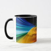 abstract color kluis mug mok (Links)