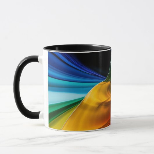 abstract color kluis mug mok (Links)