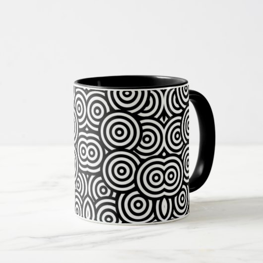 abstract color kluis mug mok (Voorkant rechts)