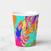 abstract,color,pattern, indian,mandala,pink; papieren bekers (Rechts)