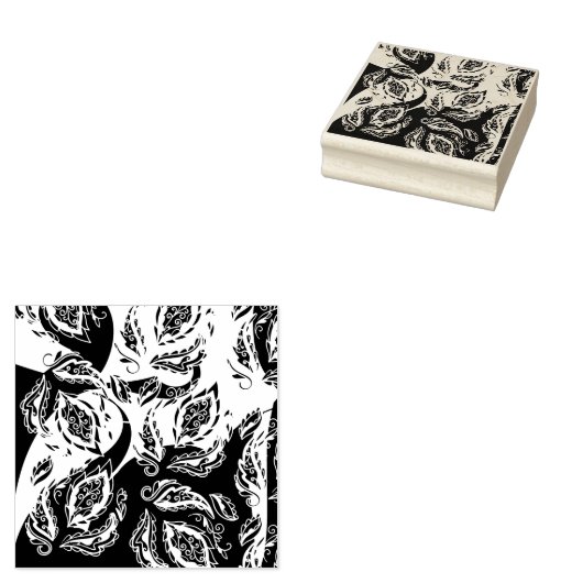 abstract,color,pattern, indian,mandala,pink; rubberstempel (Gestempeld)