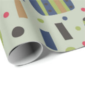 abstract color pattern textiles, interior designli cadeaupapier (Rol Hoek)