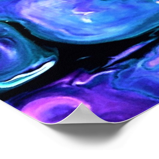 Abstract Color Study 77, Poster (Hoek)