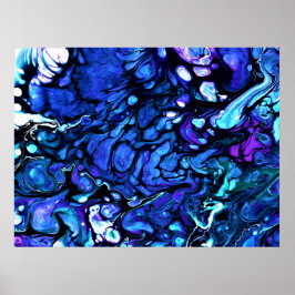 Abstract Color Study 77, Poster