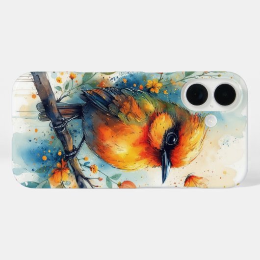 Abstract Colorful Bird  Case-Mate iPhone Case (Achterkant (horizontaal))