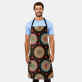 abstract colorful circle bunch pattern backgrounda schort (Gedragen)