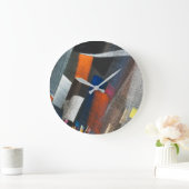 Abstract Colorful Cityscape Grote Klok (Huis)