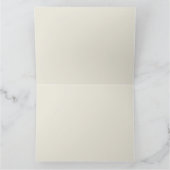 Abstract Colorful Fantasy Flower Modern Fractal Bedankkaart (Binnen)