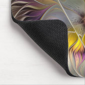 Abstract Colorful Fantasy Flower Modern Fractal Muismat (Hoek)