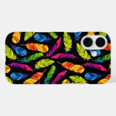 Abstract colorful feather explosion Case-Mate iPhone case (Achterkant (horizontaal))