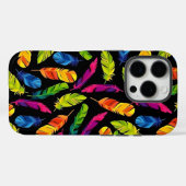 Abstract colorful feather explosion Case-Mate iPhone case (Achterkant (horizontaal))